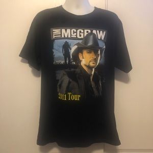 🔲 Tim McGraw 2011 Tour T-Shirt